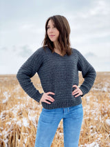 Crochet Kit - The Pemberley Pullover image 2 thumbnail