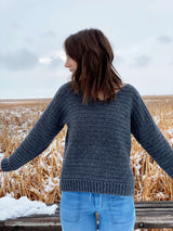 Crochet Kit - The Pemberley Pullover image 3 thumbnail