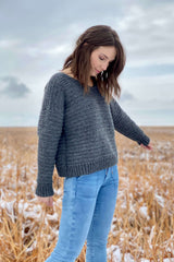Crochet Kit - The Pemberley Pullover image 1 thumbnail