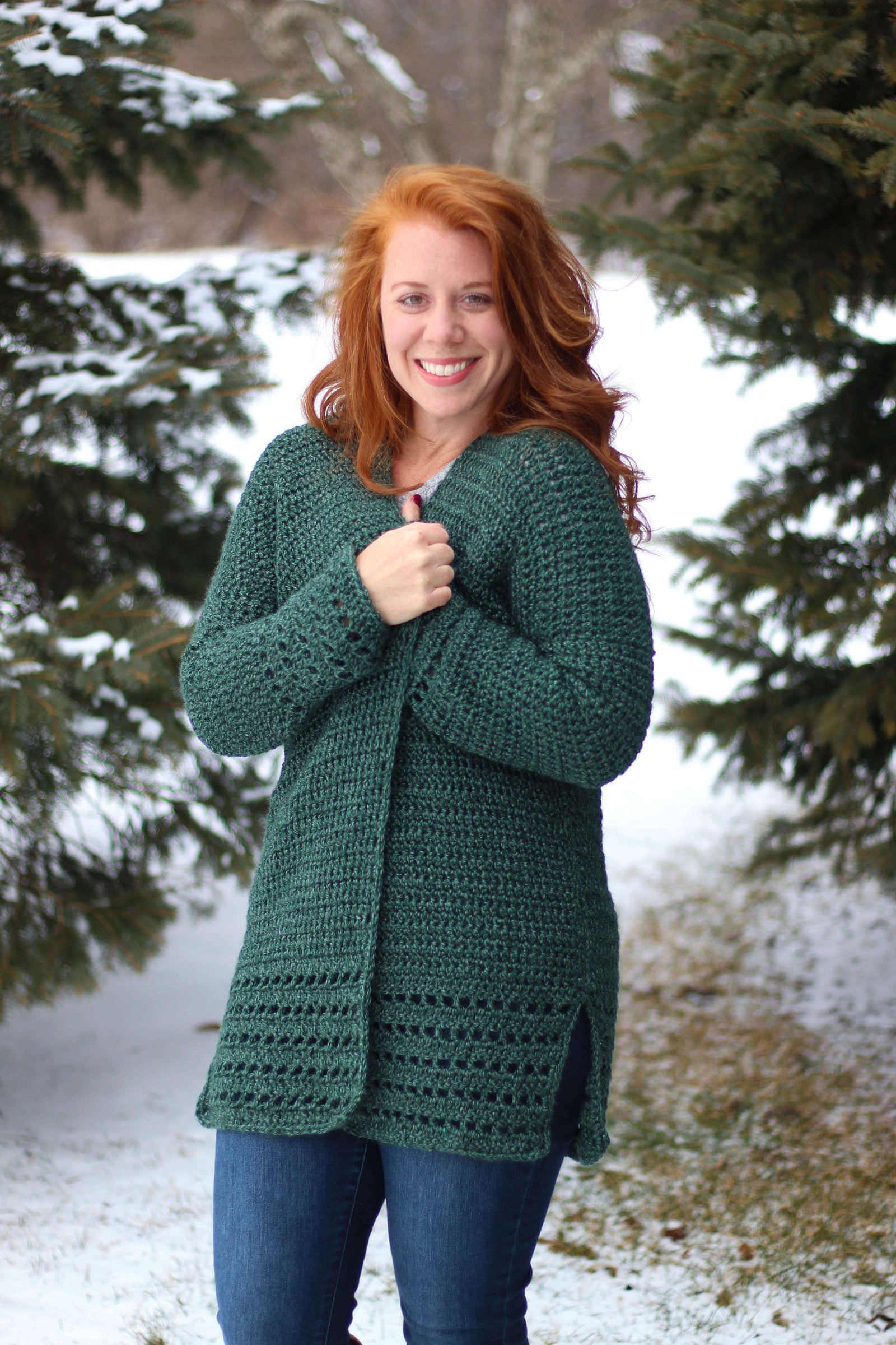 【新品未使用】ロージーモンスター　viola crochet cardigan Elmer Crochet Cardigan Brown