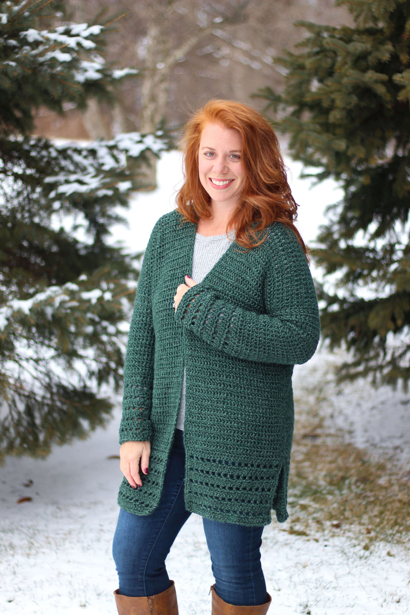 Crochet Kit - Occhio Cardigan – Lion Brand Yarn