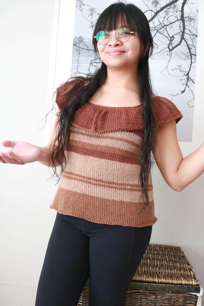 Knit Kit - Chou Top – Lion Brand Yarn