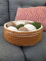 Crochet Kit - Star Stitch Basket thumbnail