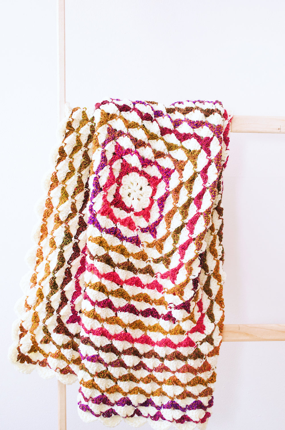 Crochet Kit - Rick-Rack Blanket – Lion Brand Yarn