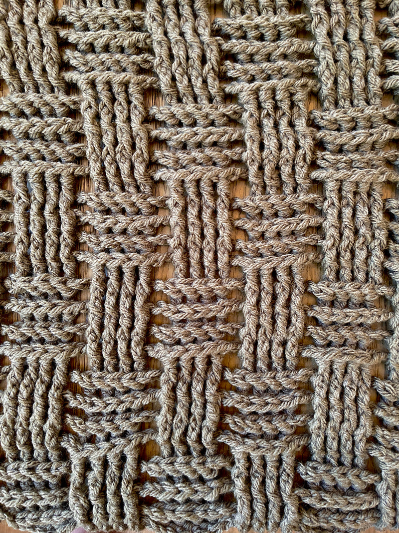 Crochet Kit - Logjam Throw