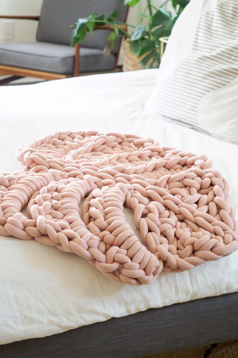 crochet monstera blanket Crochet Kit