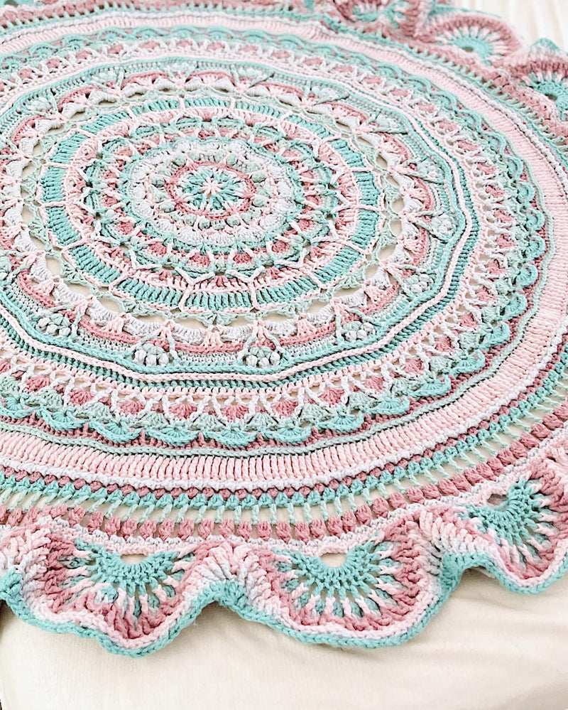 Crochet Kit - Summer Blossom Throw