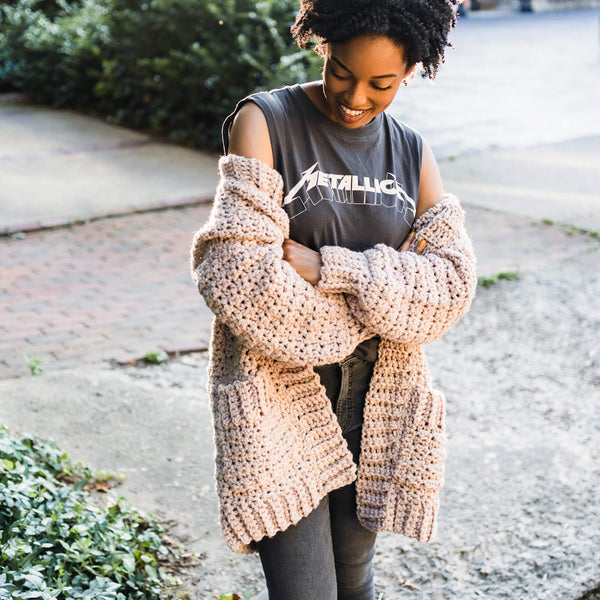 Crochet Kit - Kima Cardi – Lion Brand Yarn
