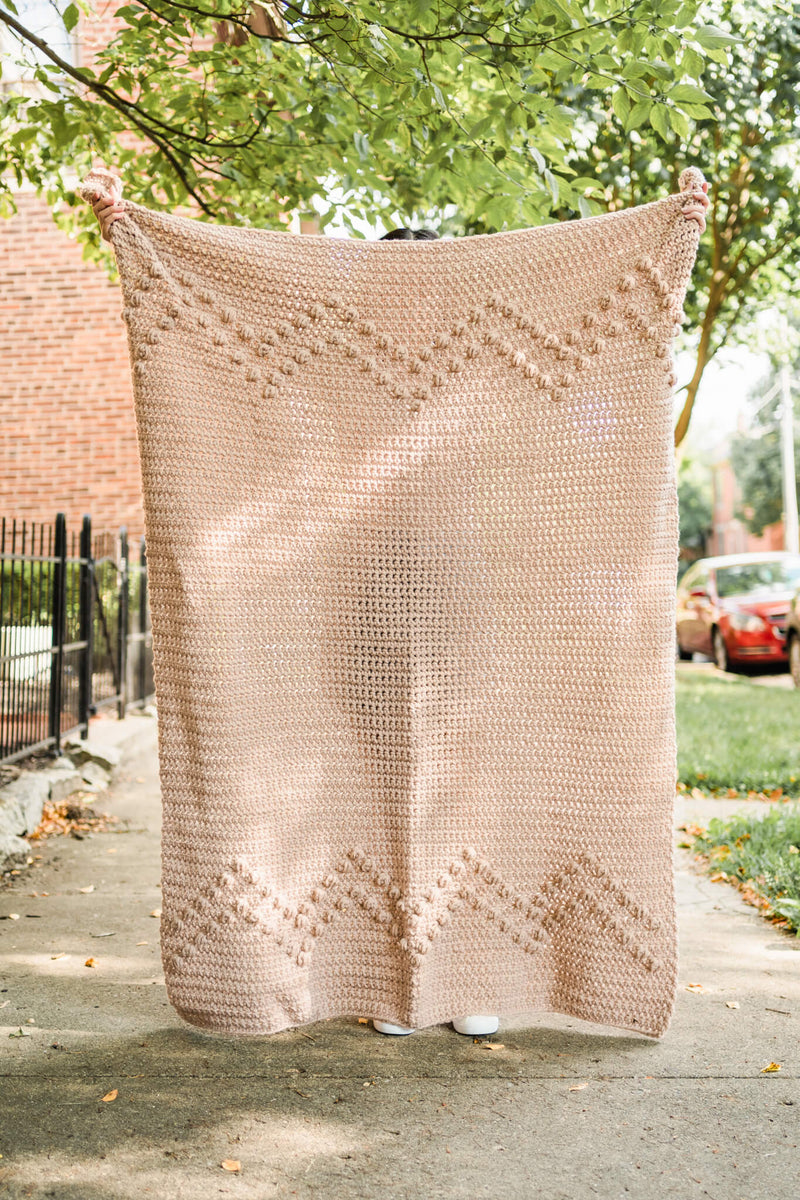 Crochet Kit - Avon Throw Blanket