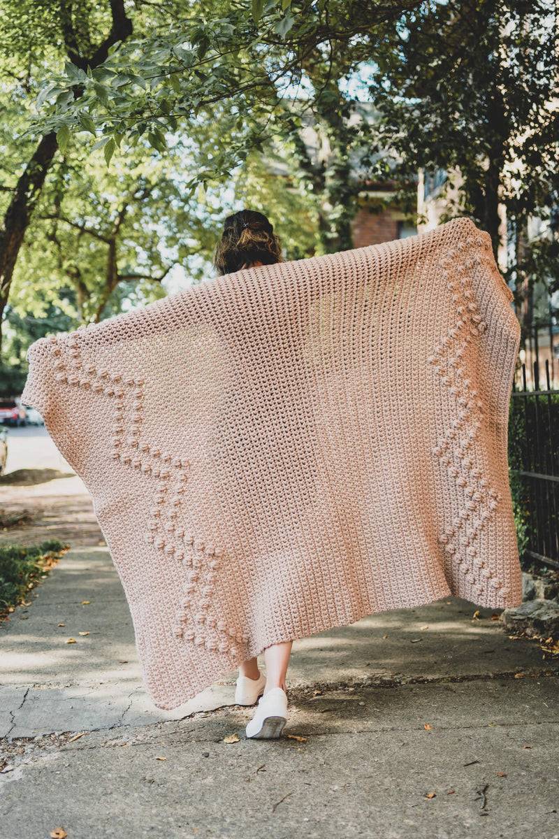 Crochet Kit - Avon Throw Blanket