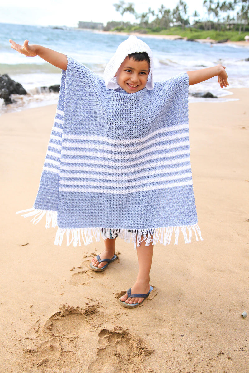 Crochet Kit - Kids Summer Poncho – Lion Brand Yarn