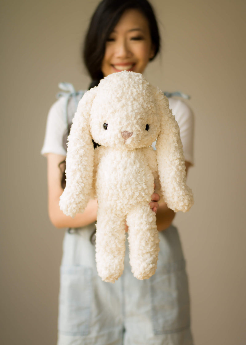Crochet Kit - Fleece Teddy and Bunny