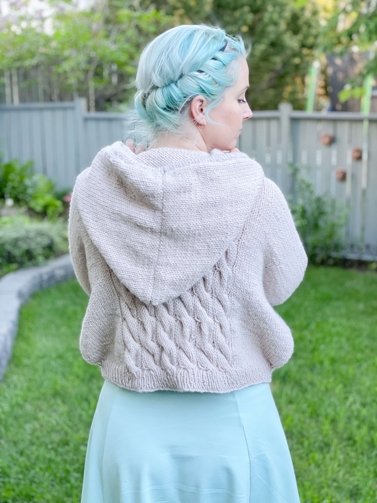 Knit Kit - Cable Crush Hoodie – Lion Brand Yarn