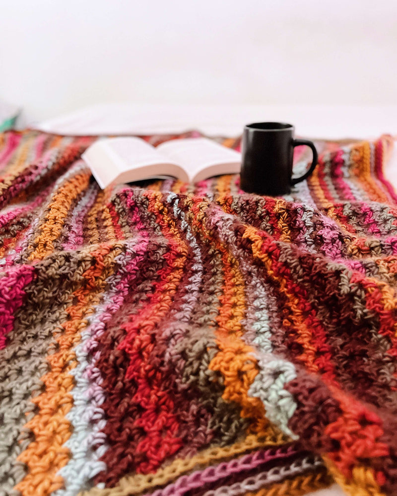 Crochet Kit - Autumn Day Afghan