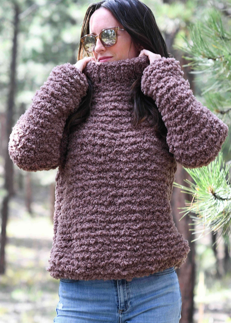 Knit Kit - Sherpa Pullover