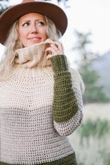 Crochet Kit - Snowbound Pullover thumbnail