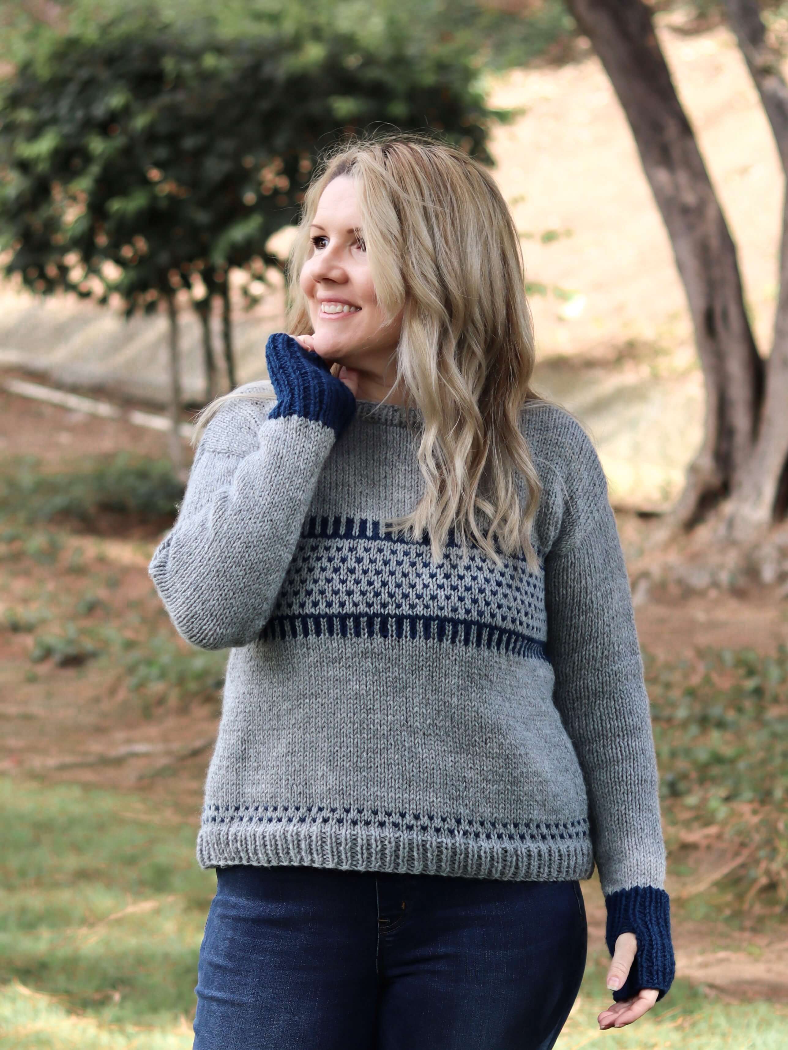 Knit Kit - Celestial Pullover – Lion Brand Yarn