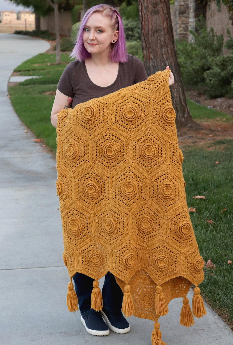 Crochet Kit - Florence Hexagon Blanket