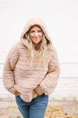 Crochet Kit - The Sherpa Hoodie thumbnail