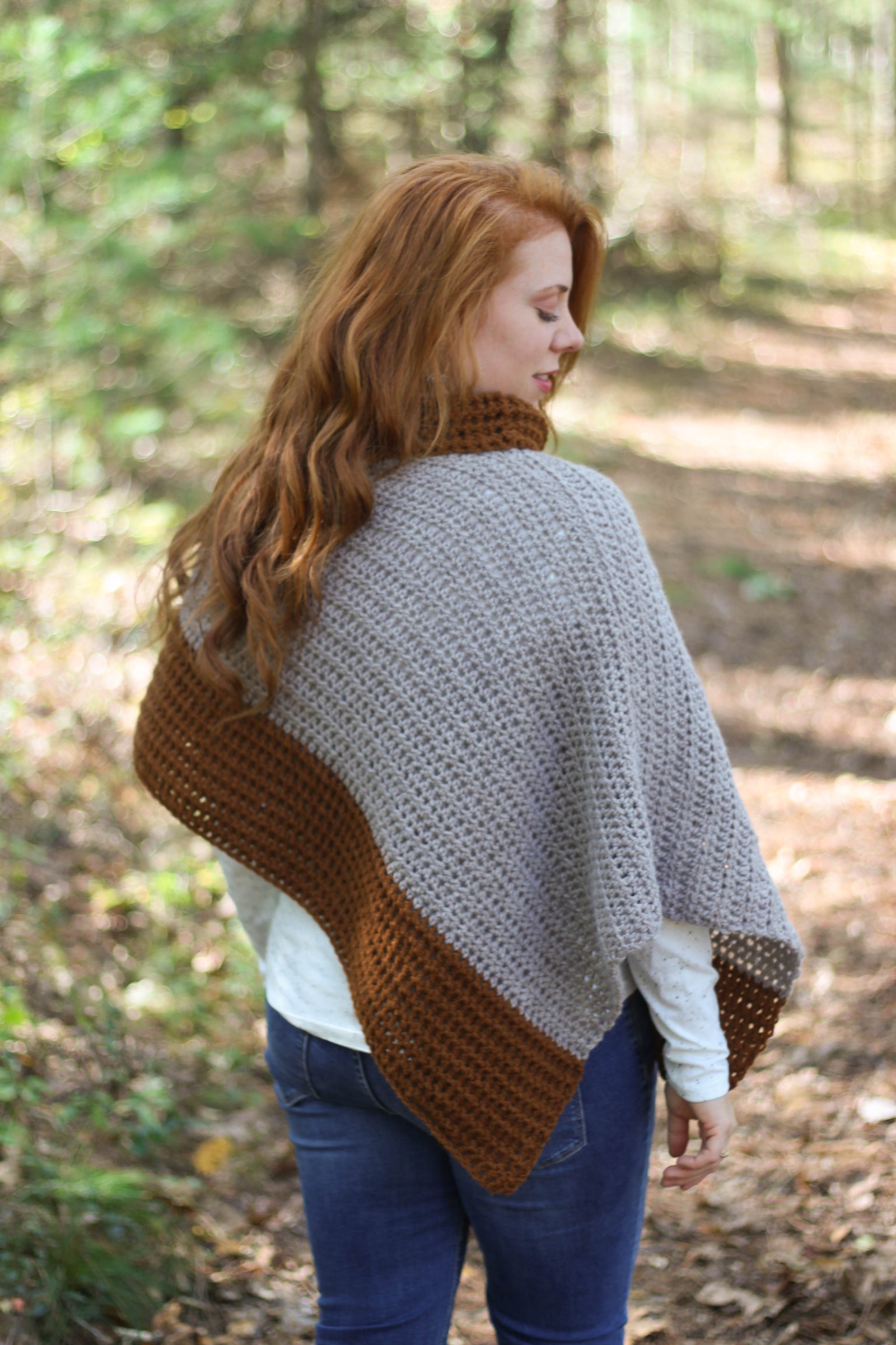 Crochet Kit - Maple Ridge Poncho – Lion Brand Yarn
