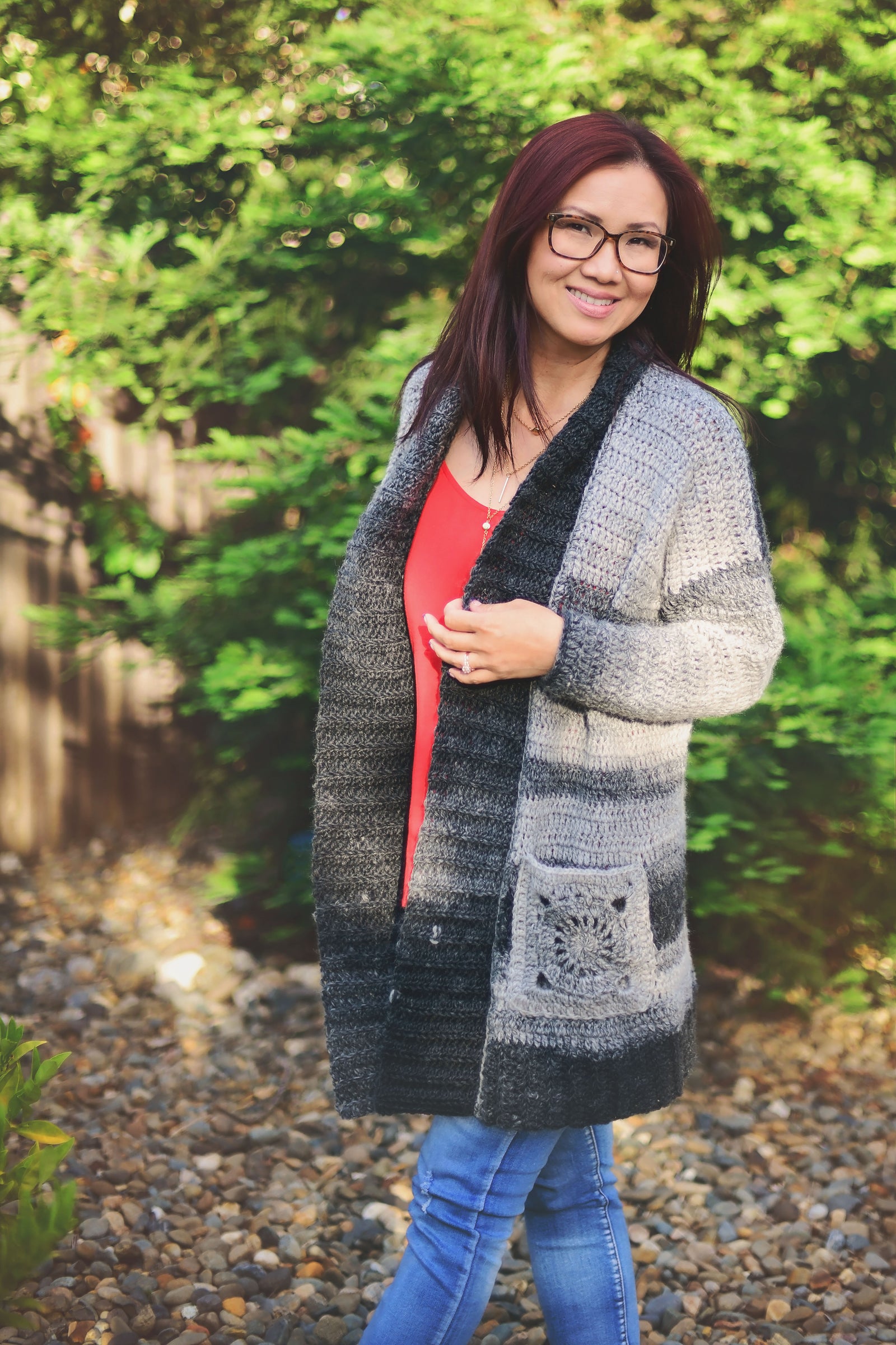 Crochet Kit - Granni Pocket Cardigan – Lion Brand Yarn