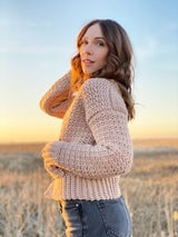 Crochet Kit - The Sunset Bomber thumbnail