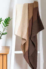 Knit Kit - Two Stitch Fade Blanket image 1 thumbnail