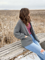 Crochet Kit - The Stony Shore Cardigan image 3 thumbnail