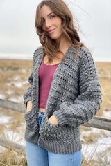 Crochet Kit - The Stony Shore Cardigan image 1 thumbnail