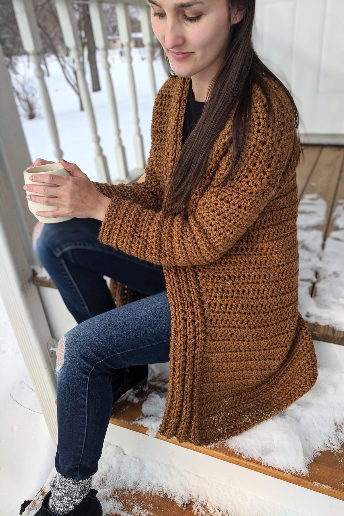 Crochet Kit - Solveig Cardigan – Lion Brand Yarn