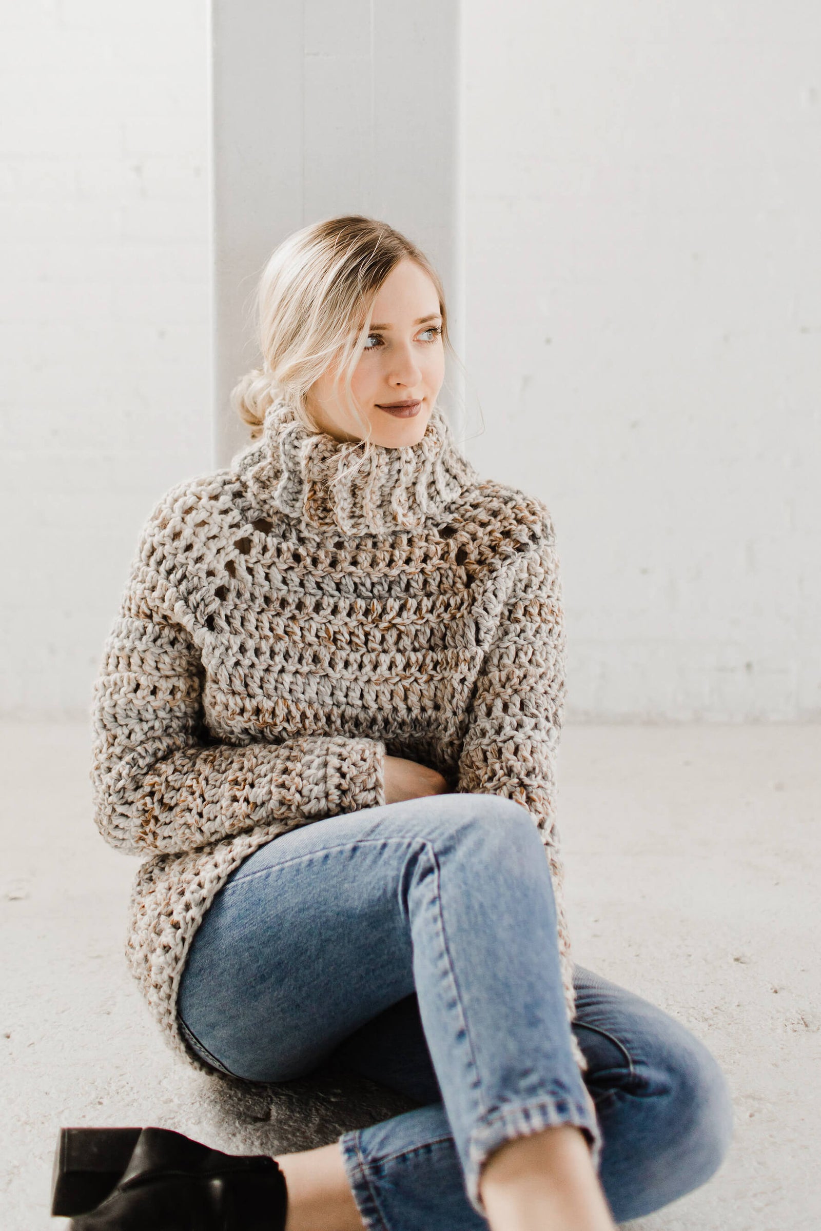 Crochet Kit - Double Crochet All Day Raglan – Lion Brand Yarn