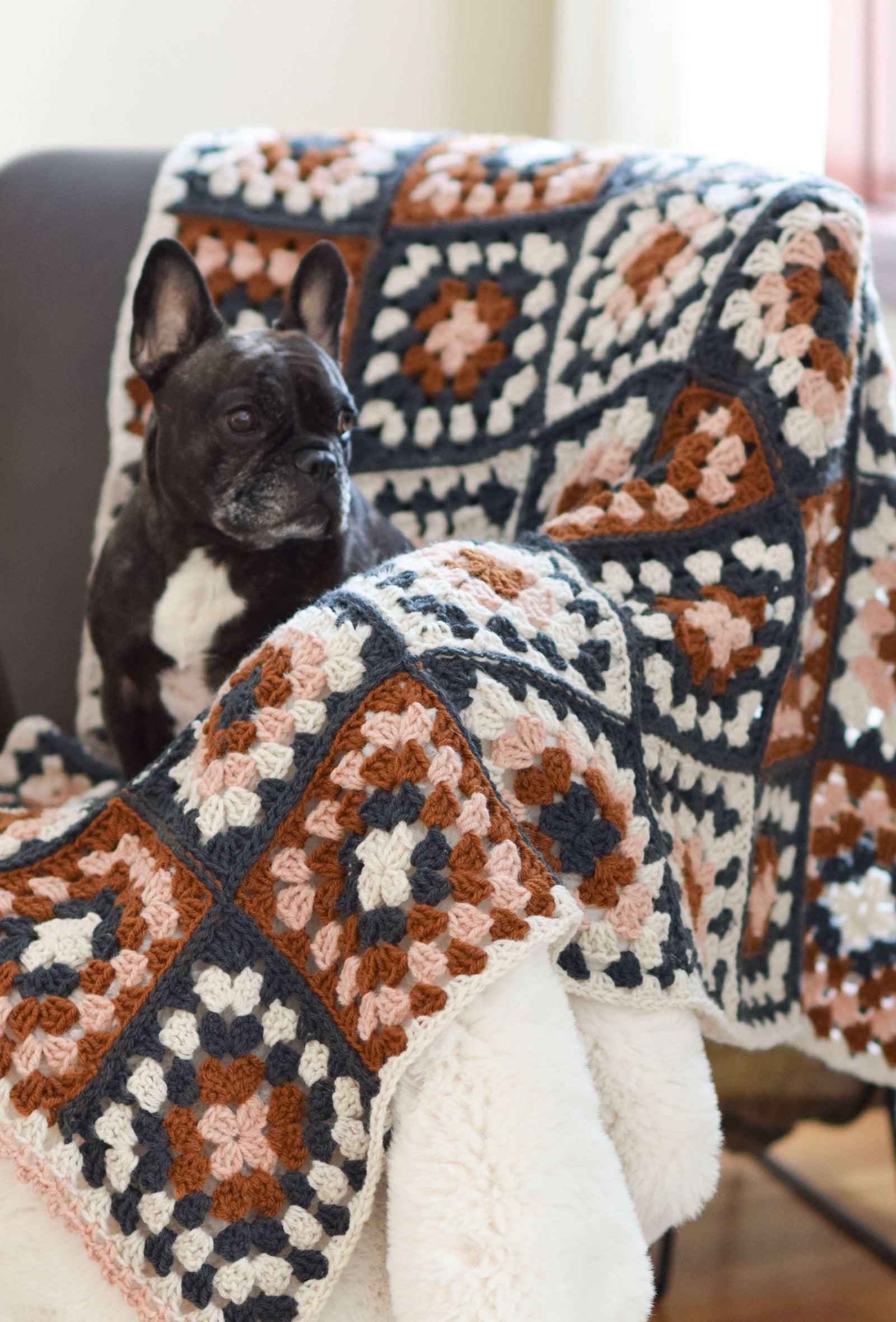 Crochet Kit - Nora Granny Square Throw – Lion Brand Yarn