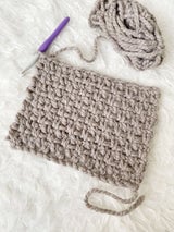 Crochet Kit - Moss Fringe Scarf thumbnail