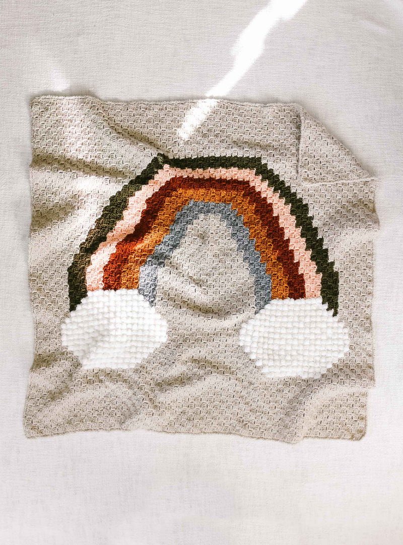 Crochet Kit - Over the Rainbow Blanket