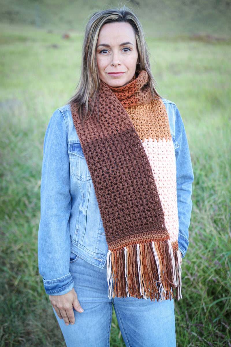 Knit Kit - Elysian Blanket Scarf – Lion Brand Yarn