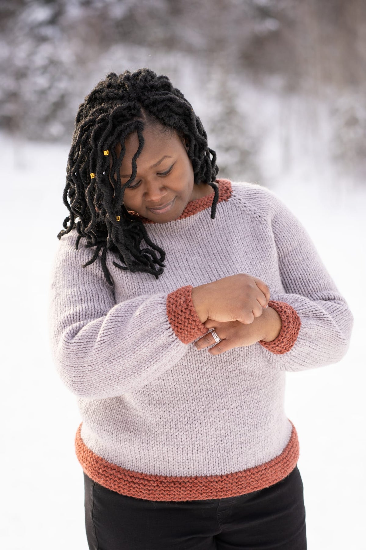 Knit Kit - Chella Chunky Sweater – Lion Brand Yarn