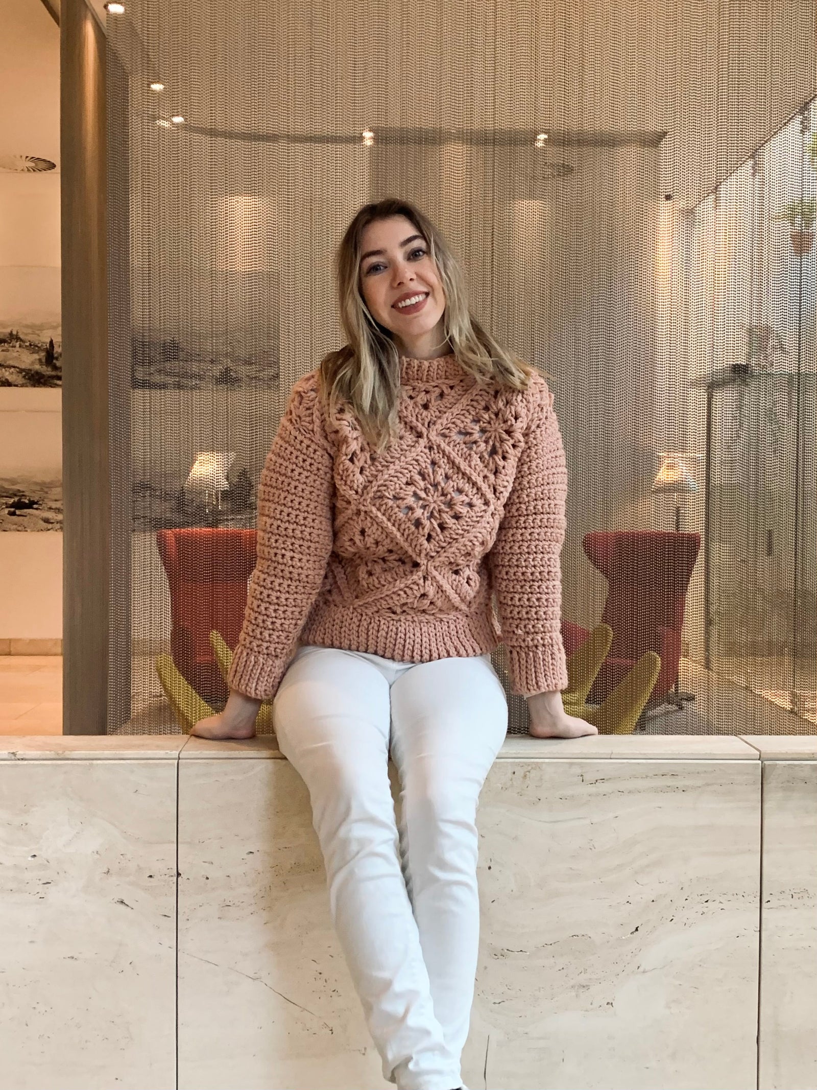 Crochet Kit - Tulip Square Sweater – Lion Brand Yarn