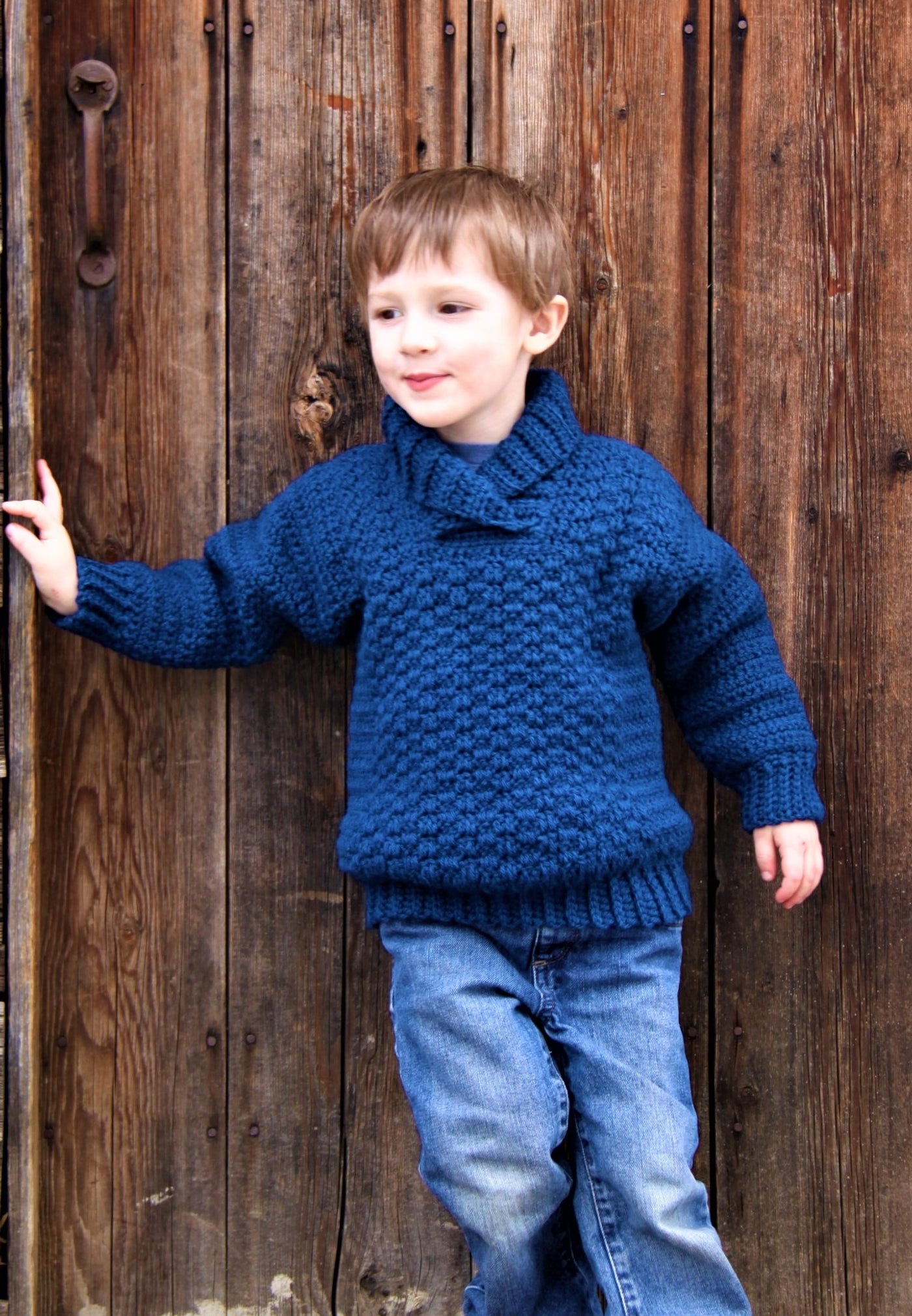 Crochet Kit - Wulf Kids Pullover – Lion Brand Yarn