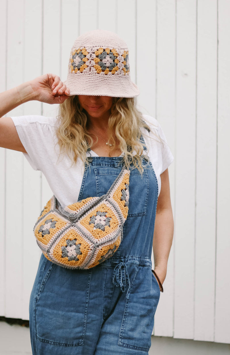 Crochet Kit - Halcyon Hat + Bag