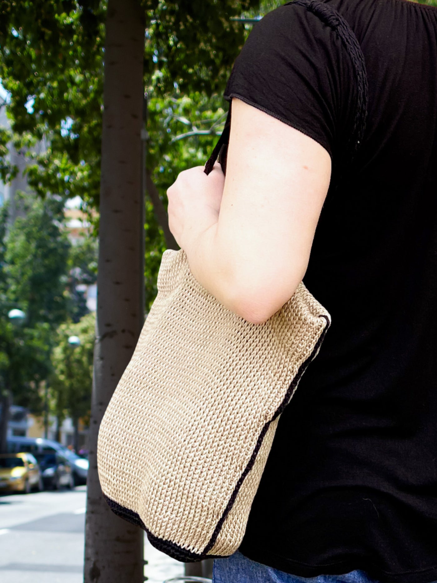Crochet Kit - Tapered Tote Bag – Lion Brand Yarn