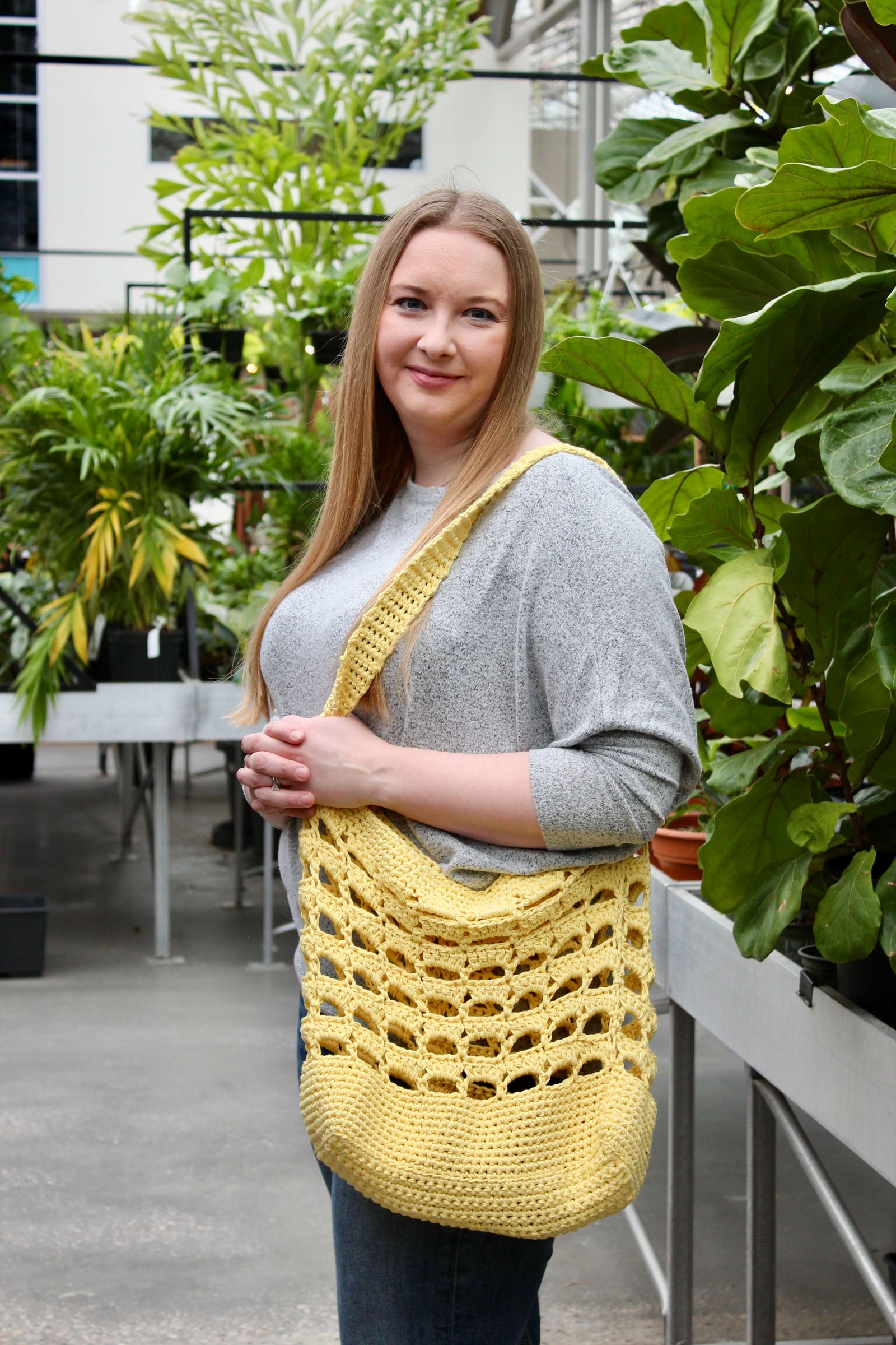 Crochet Kit - Lemon Drop Market Bag – Lion Brand Yarn