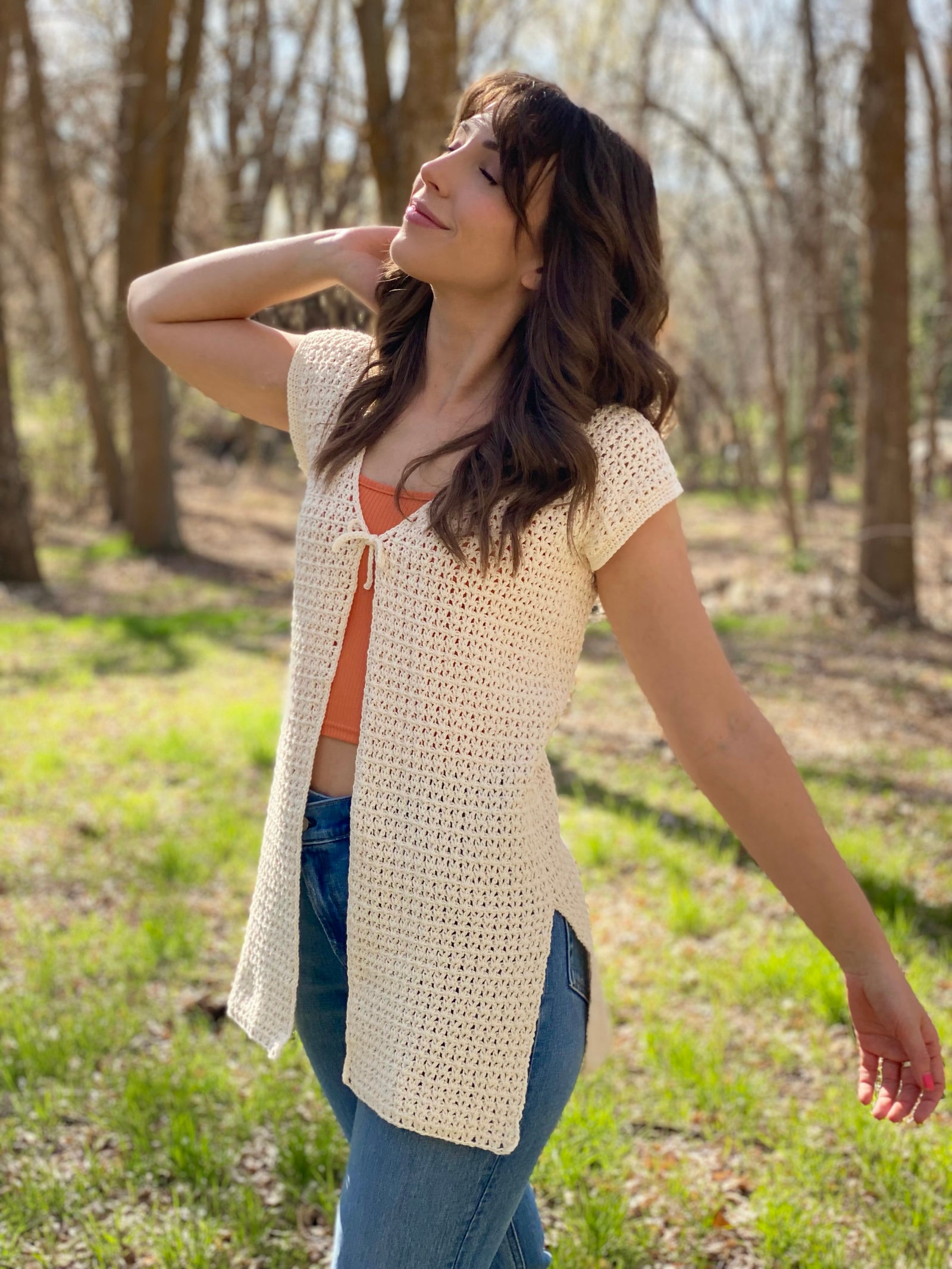 Crochet Kit - The Wendy Cardigan – Lion Brand Yarn