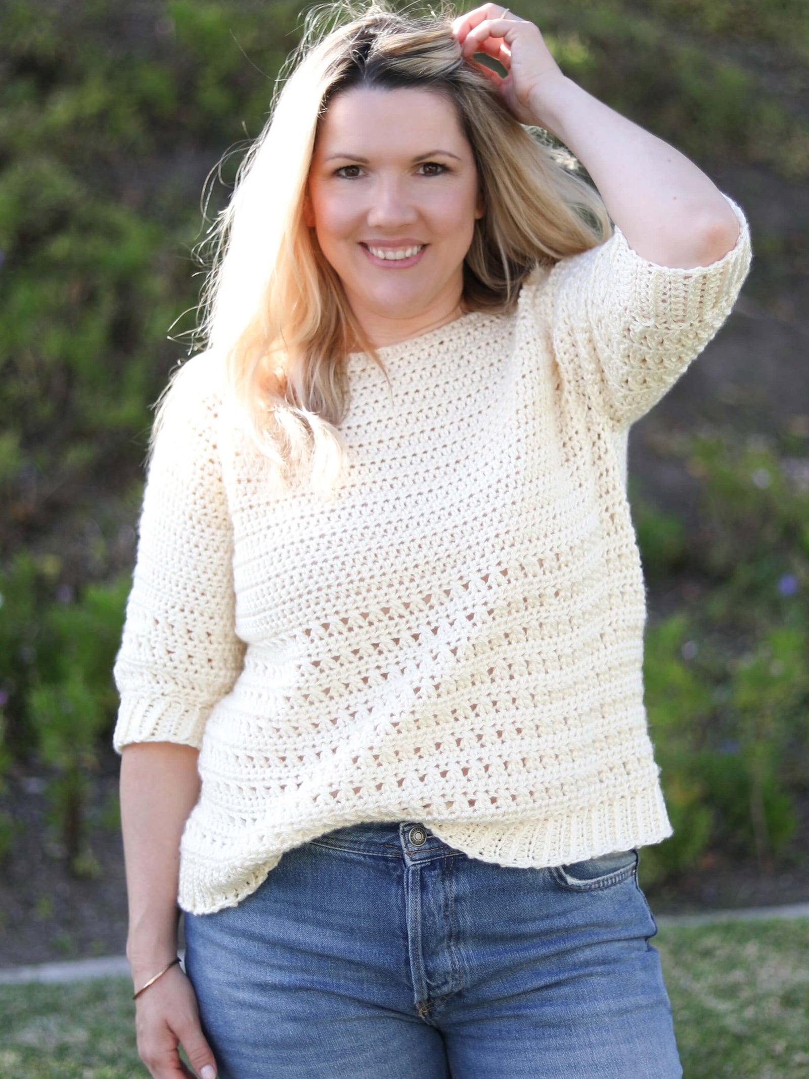 Crochet Kit - Portsmouth Sweater – Lion Brand Yarn