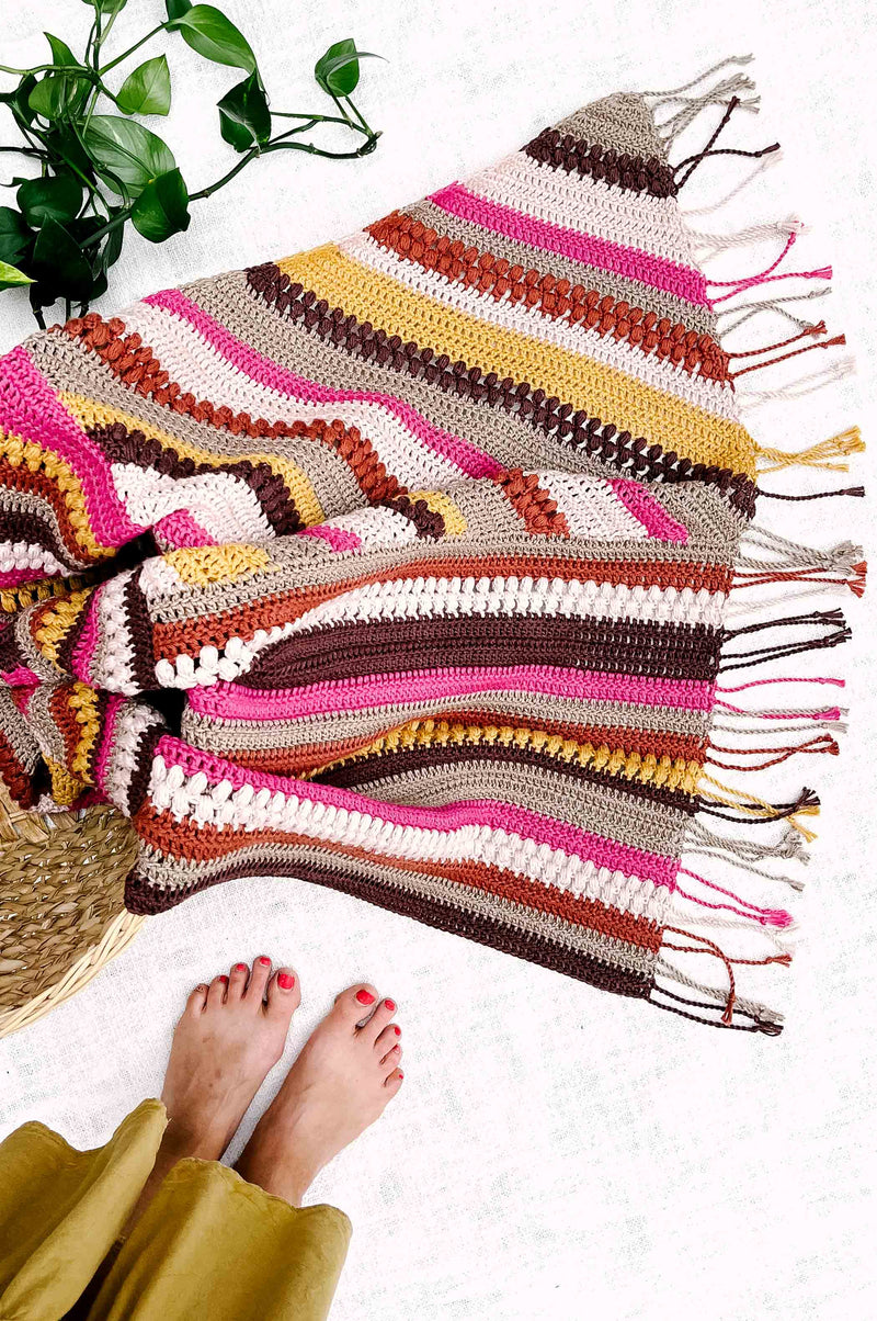 Crochet Kit - Not-So-Crazy Quilt