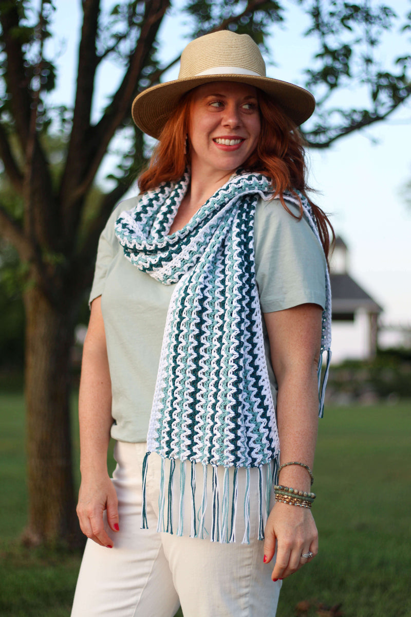 Crochet Kit - Waterstone Wrap