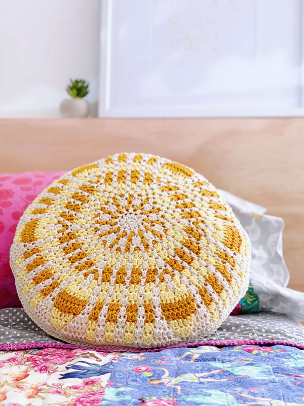 Crochet Kit - Marigold Pillow