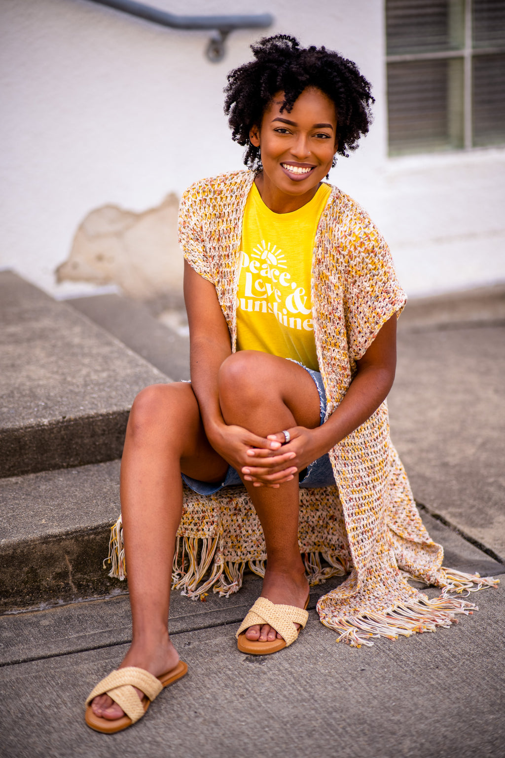 Crochet Kit - Lynn Fringe Vest – Lion Brand Yarn