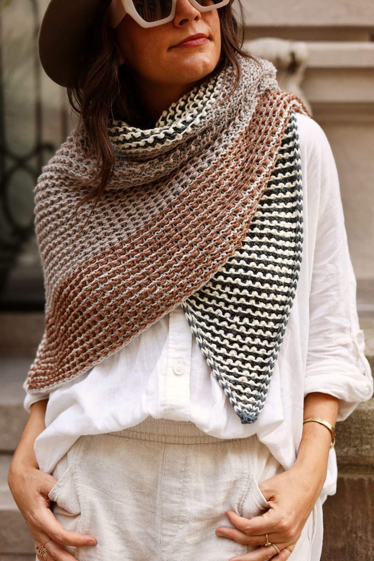 Knit Kit - Reverb Wrap – Lion Brand Yarn