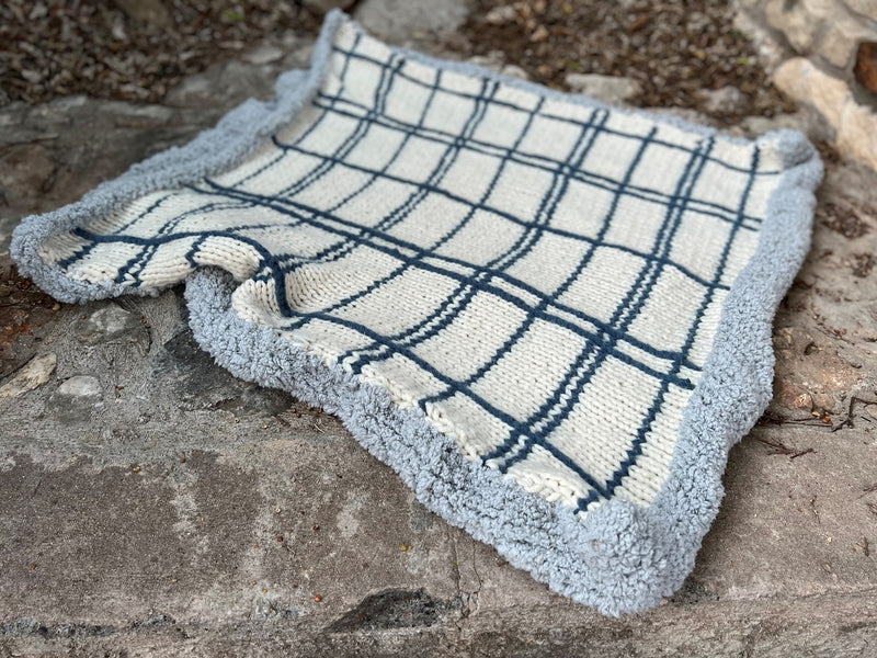 Knit Kit - Flannel and Fleece Lapghan