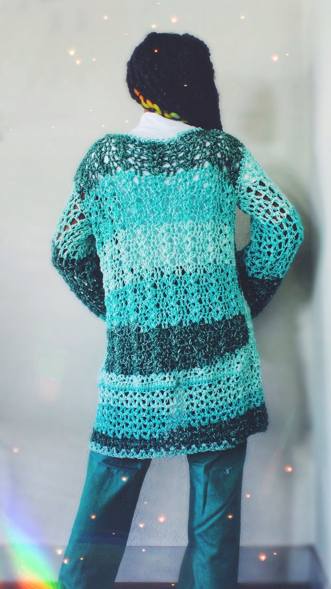 NKNIT crochet KNIT zip cardigan サイズ1 crochet KNIT zip cardigan – NKNIT